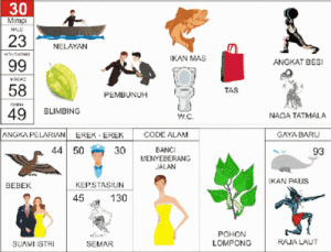 Buku Mimpi 2D Bergambar 30