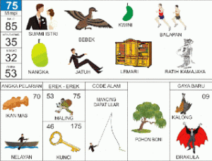 Buku Mimpi 2D Bergambar 75