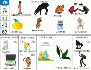 Buku Mimpi 2D Bergambar 79