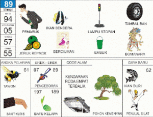 Buku Mimpi 2D Bergambar 89